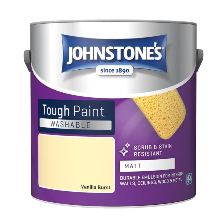 Johnstone's Washable Matt 2.5L - Vanilla Burst