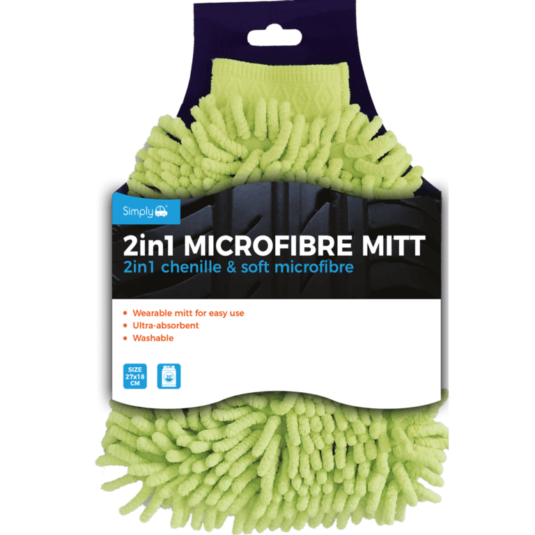 JRP 2 In 1 Microfibre Mitt