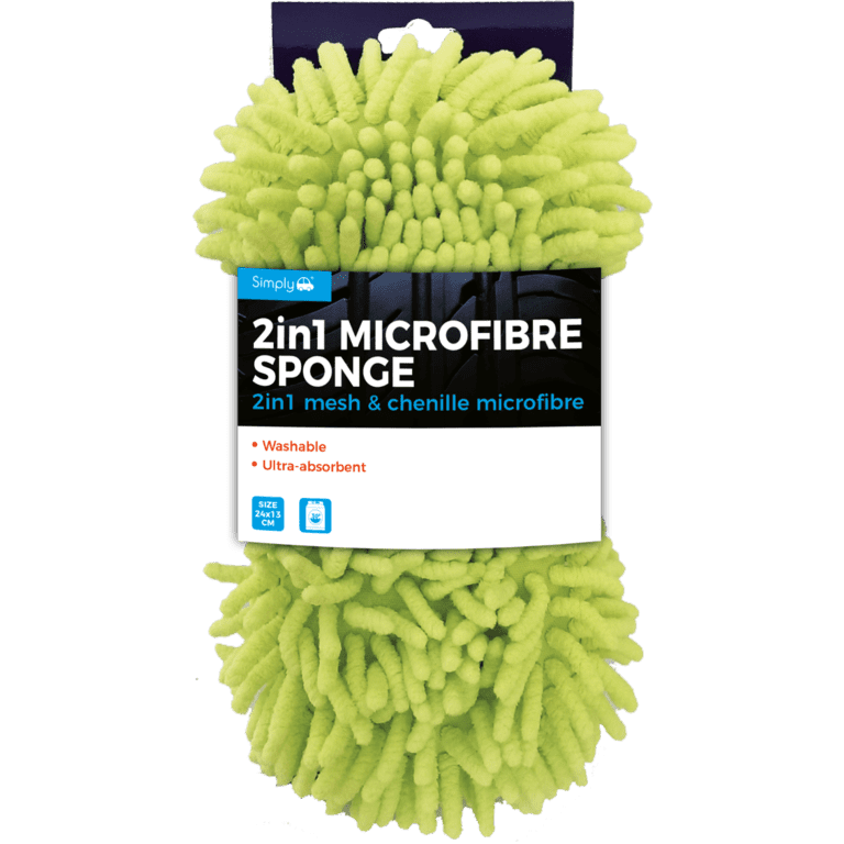 JRP 2 In 1 Microfibre Sponge