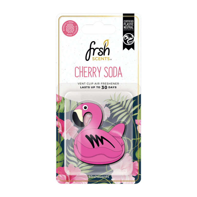 JRP Cherry Soda 3D Flamingo Vent Air Freshener