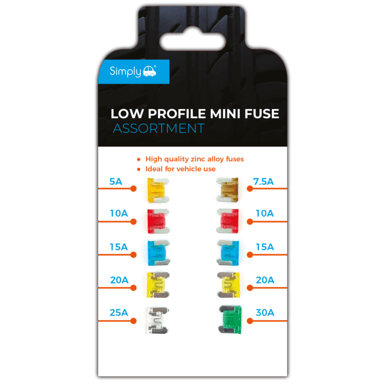 JRP Low Profile Fuse Assortment - 10 Pack