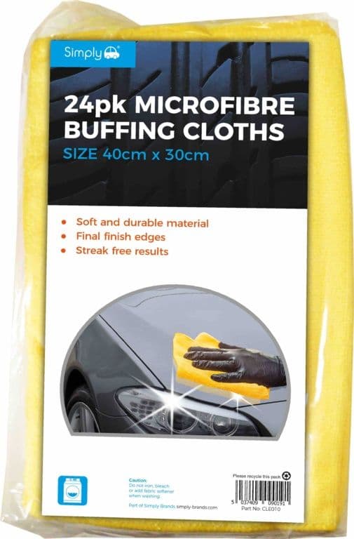 JRP Microfibre Cloth - 24 Pack