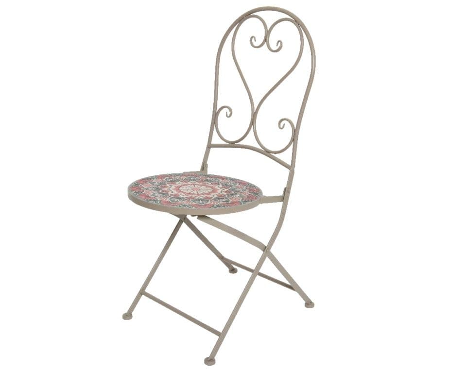 Kaemingk Bistro Chair Narbonne Iron - Taupe 39cm