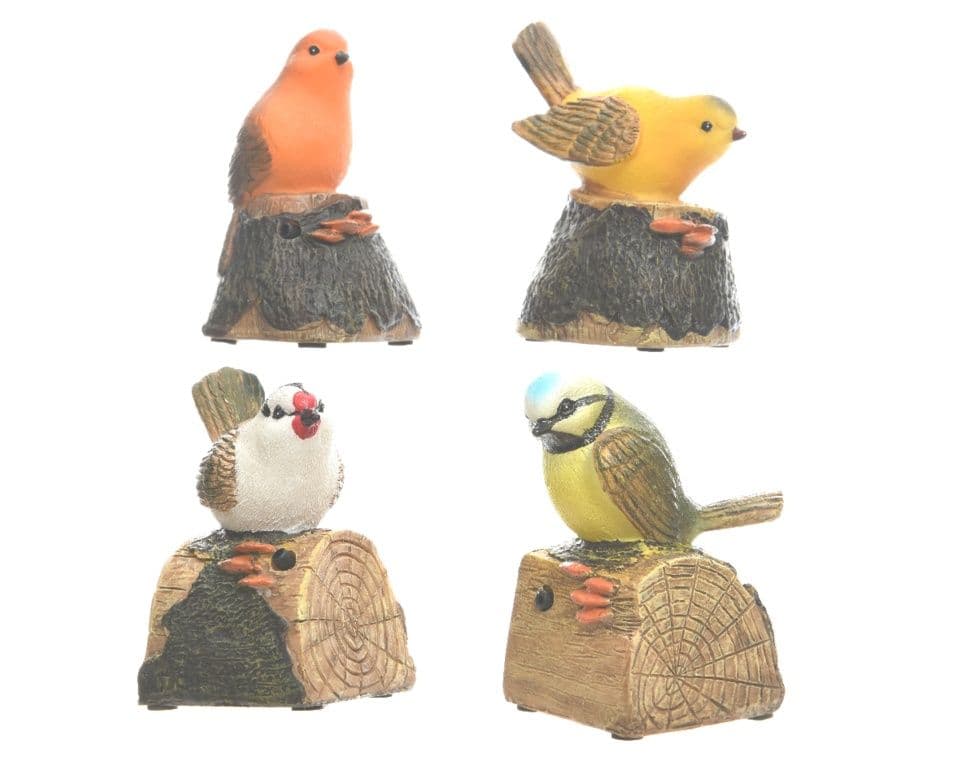 Kaemingk Poly Bird With Sensor - 10cm Natural