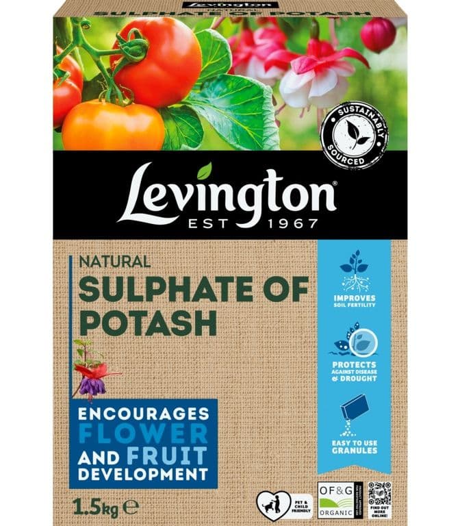 Levington Sulphate Of Potash - 1.5kg