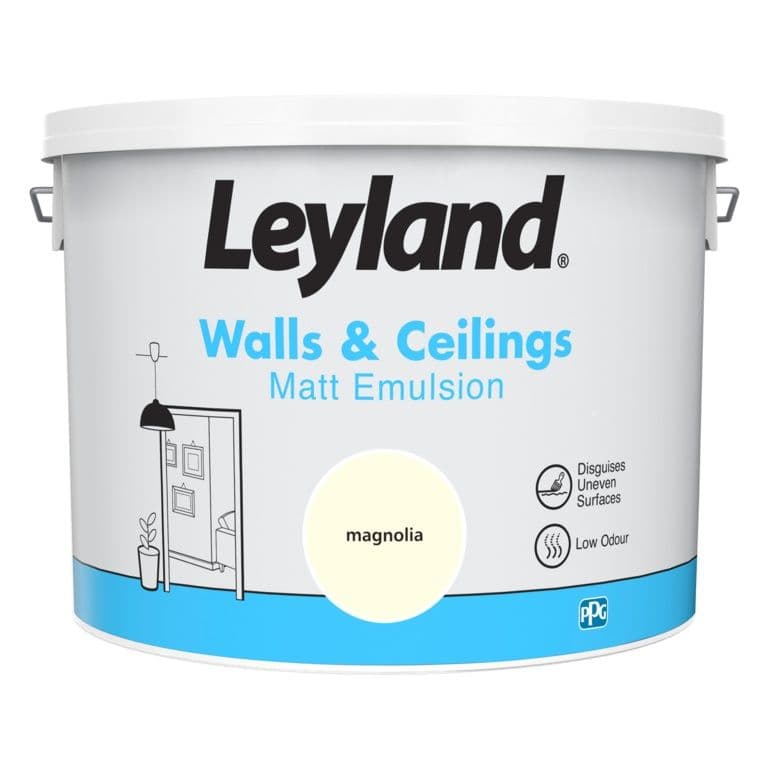Leyland Matt Emulsion 10L - Magnolia
