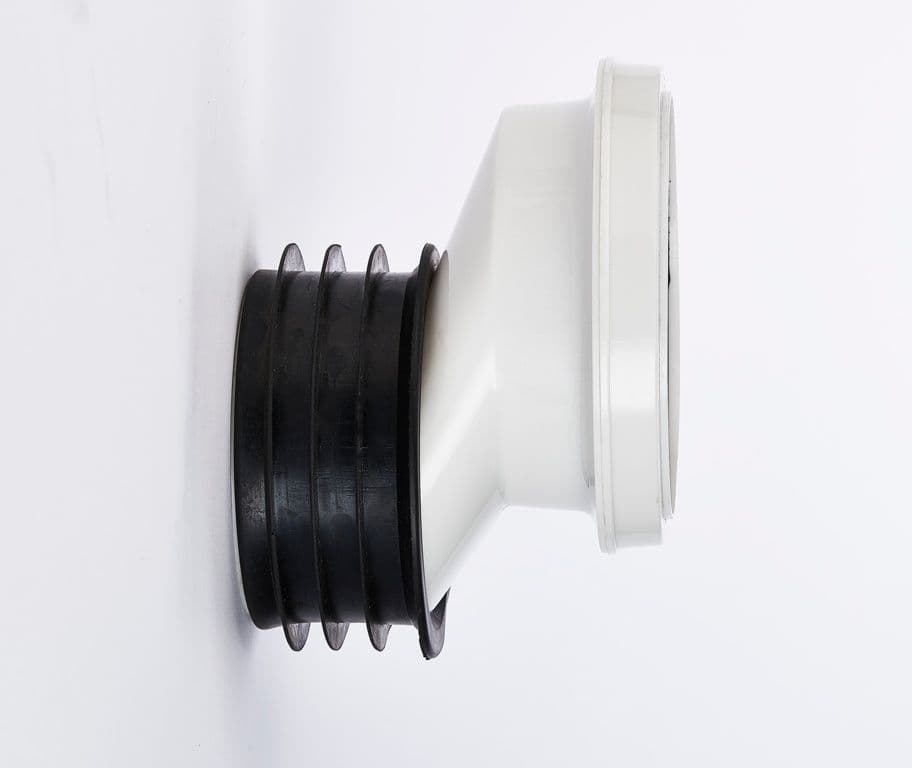 Make Offset WC Pan Connector - 40mm