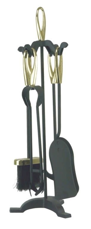 Manor Orion Loop Companion Set - Black/Brass