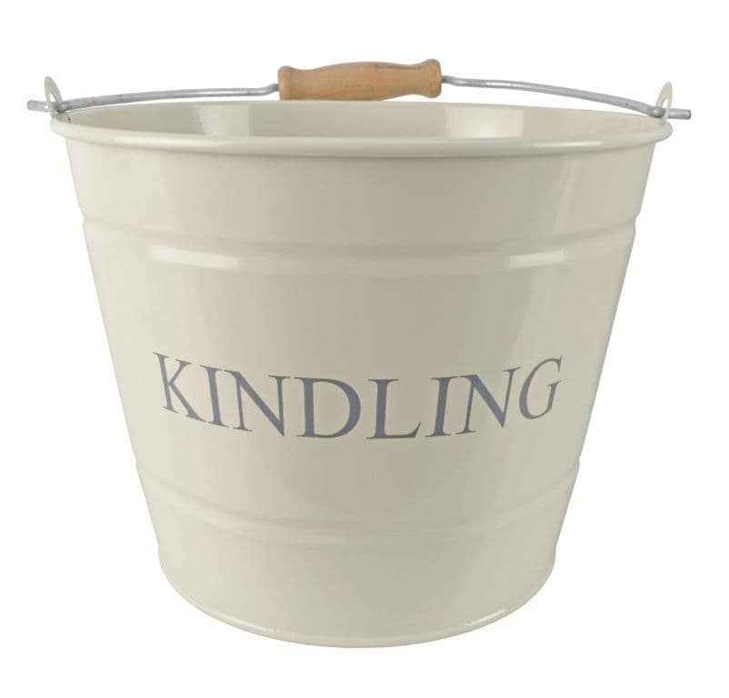 Manor Small Kindling Bucket - Cream