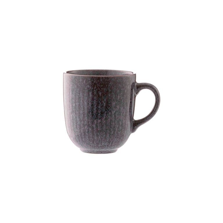 Mason Cash Reactive Linear Black Mug - 400ml