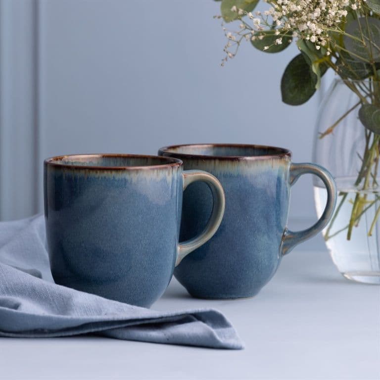 Mason Cash Reactive Mug 400ml - Blue