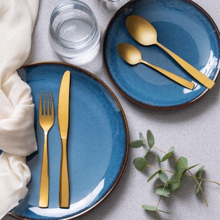 Mason Cash Reactive Side Plate - Blue