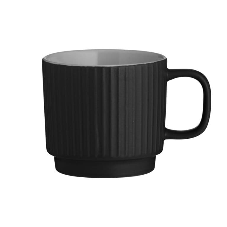 Mason Cole Embossed Line Mug - Grey