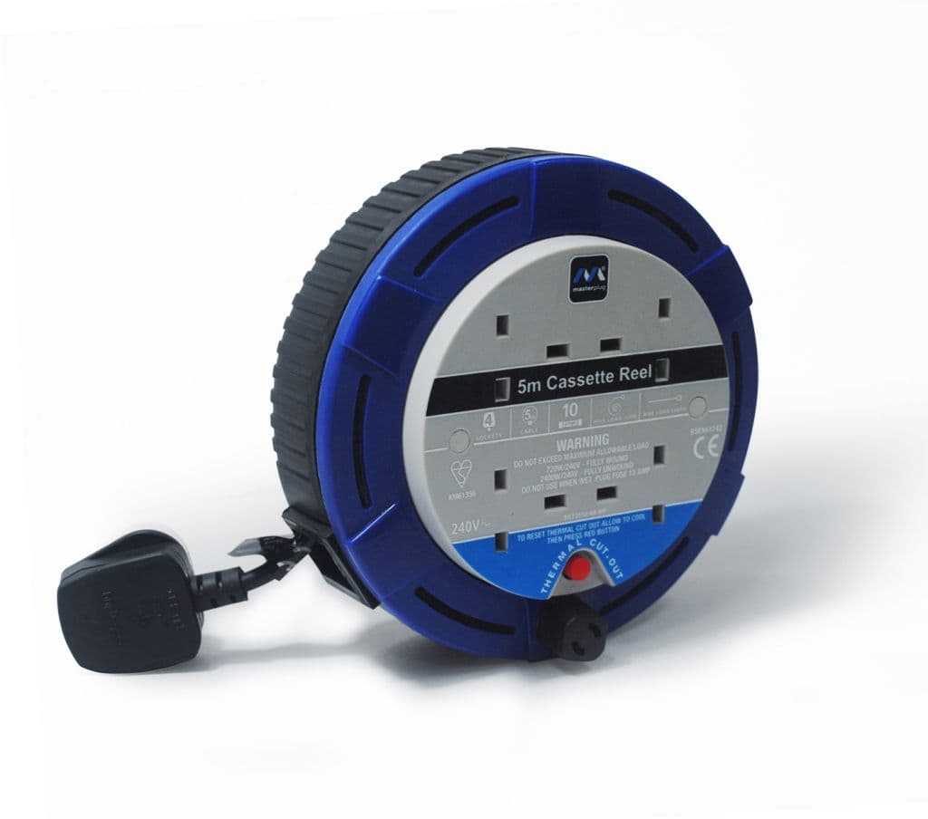 Masterplug Cable Reel 10 Amp - 5m