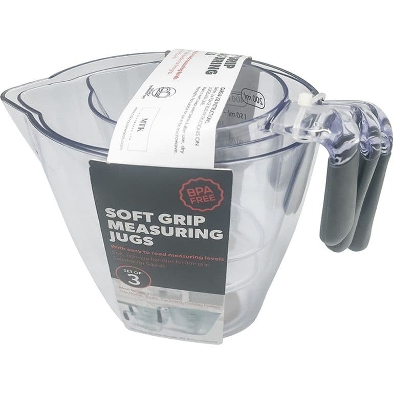 Microwave Essentials Measuring Jug Set - 3 Piece