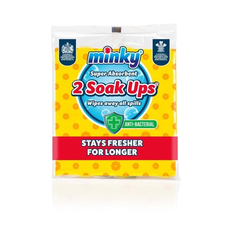 Minky Anti-Bac Soak Ups - Pack 2