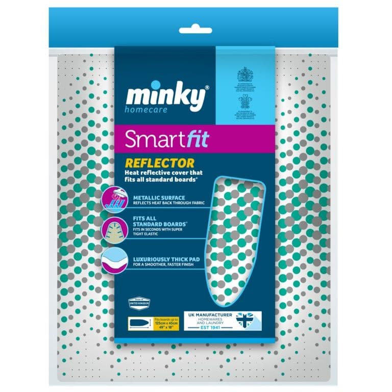 Minky Smartfit Ironing Board Cover - 125 x 45cm