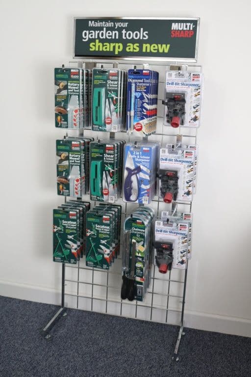 Multisharp Sharpeners Display Stand