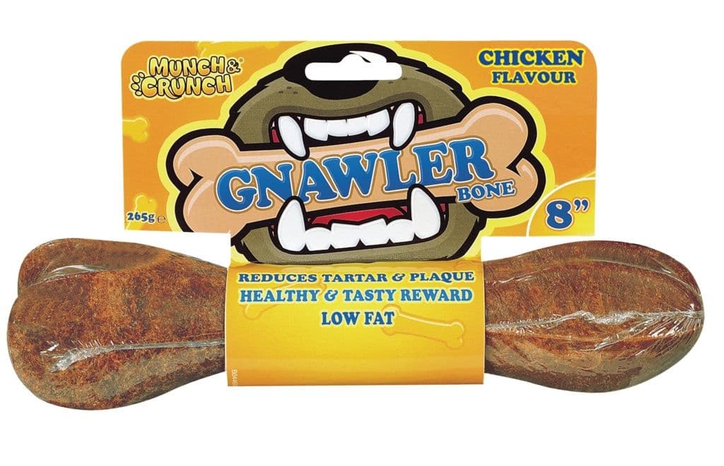 Munch & Crunch Gnawler Bone - Chicken / 8"