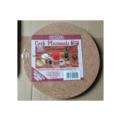 Nicoline Round Cork Placemats - 20cm diameter