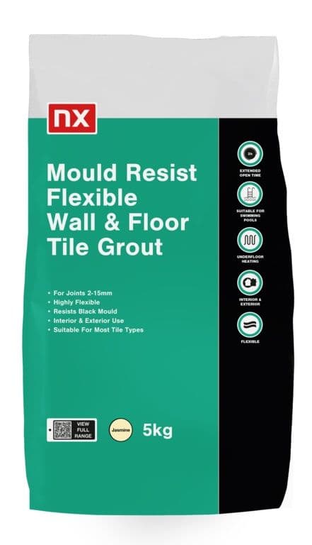NX Mould Resist Wall & Floor Grout 5kg - Jasmine