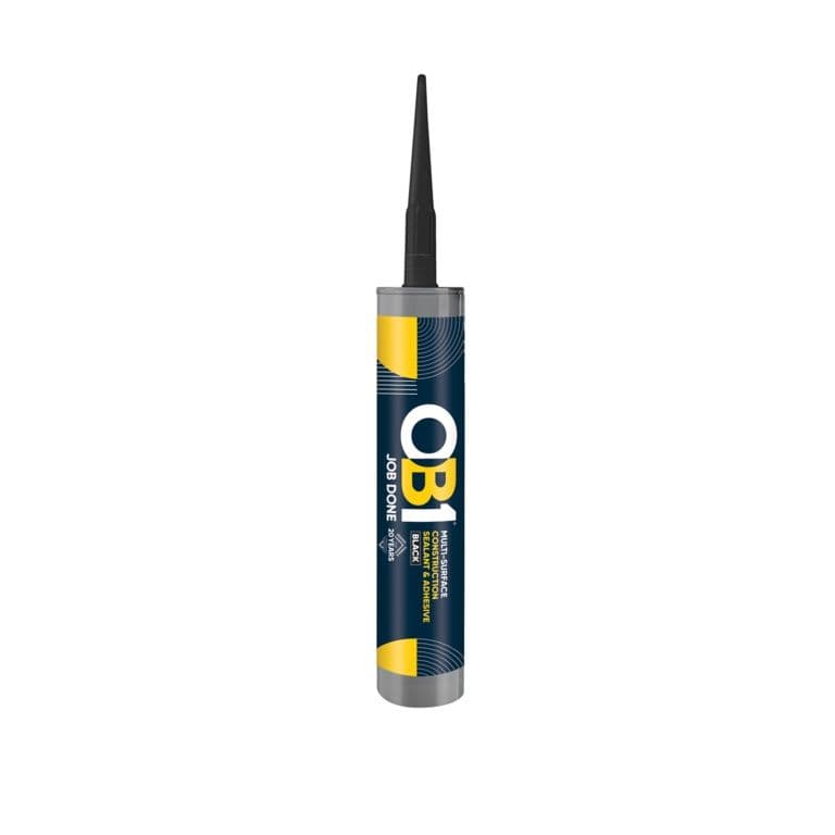 OB1 Multi Surface Sealant & Adhesive - 290ml Black