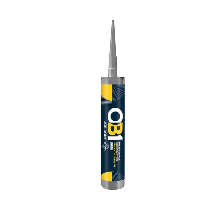 OB1 Multi Surface Sealant & Adhesive - 290ml Grey