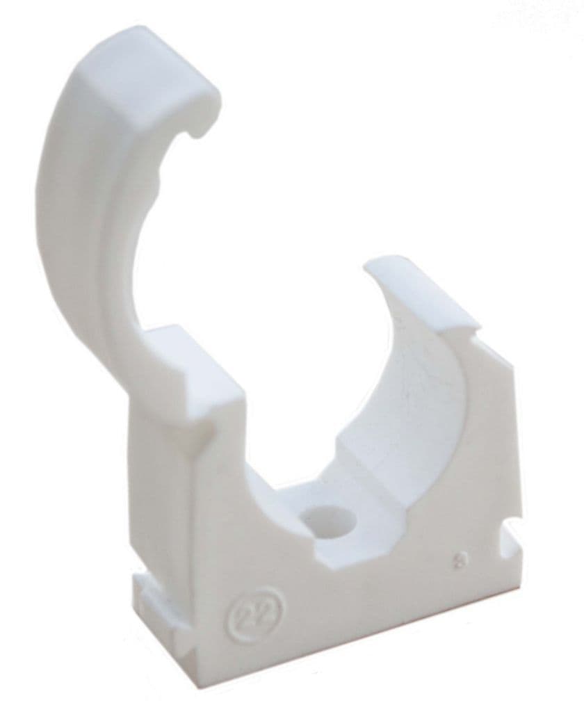 Oracstar Clipover Pipe Clips Pack 50 - 15mm