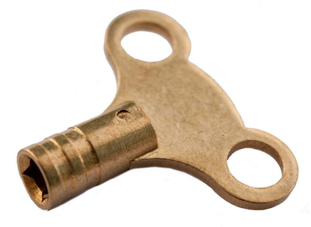Oracstar Radiator Key 'Clock' Type Easy Grip - Brass