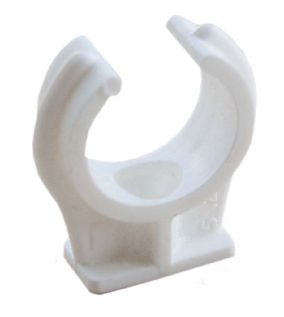 Oracstar Snap On Pipe Clip - 15mm (Pack 8)