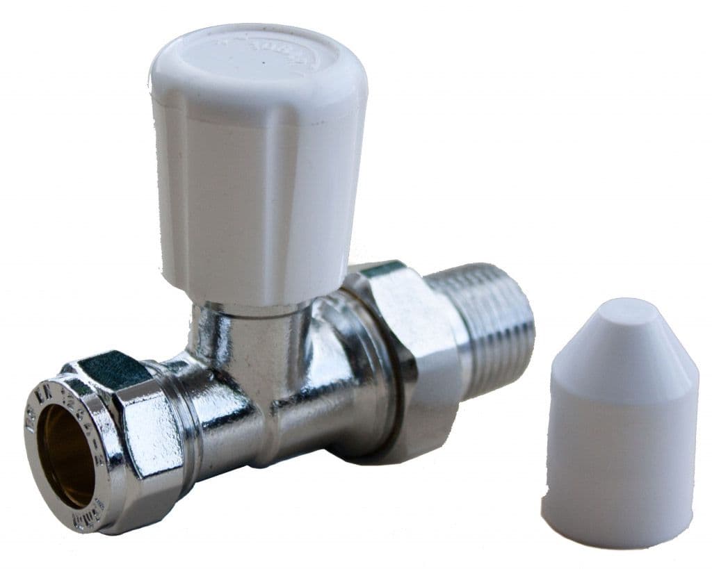 Oracstar Straight Radiator Valve - 15mm