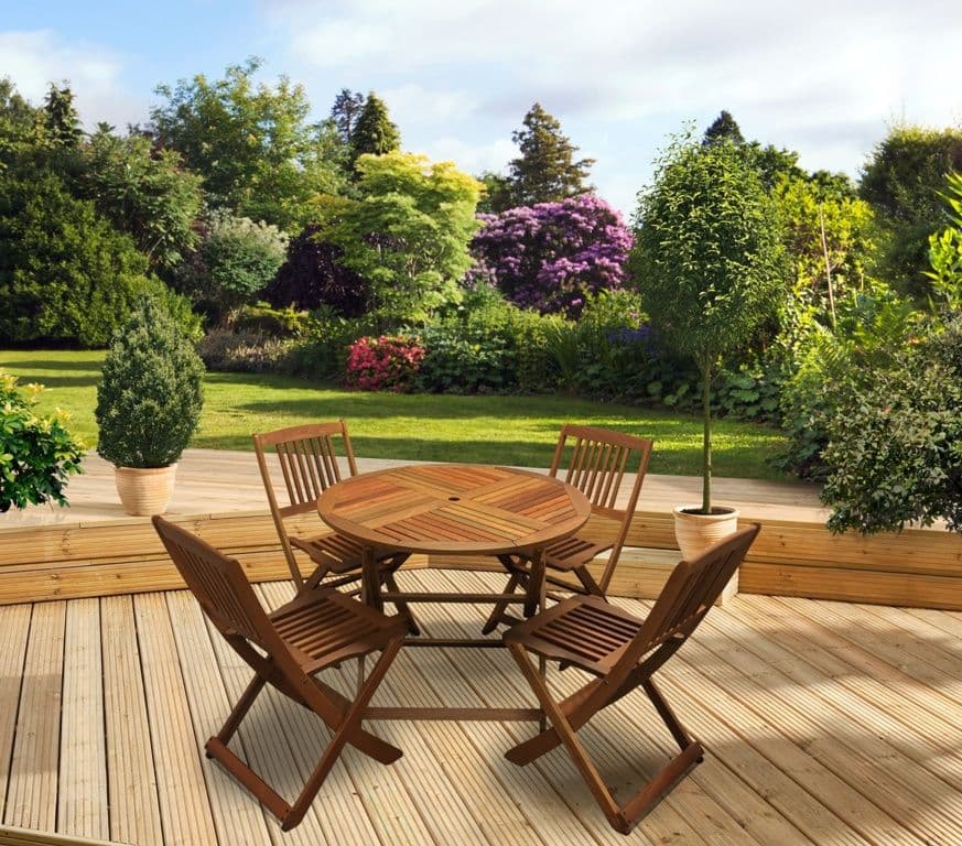 Pagoda Buckingham Wooden Set - 5 Piece
