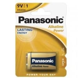 Panasonic Alkaline - 9v Card of 1