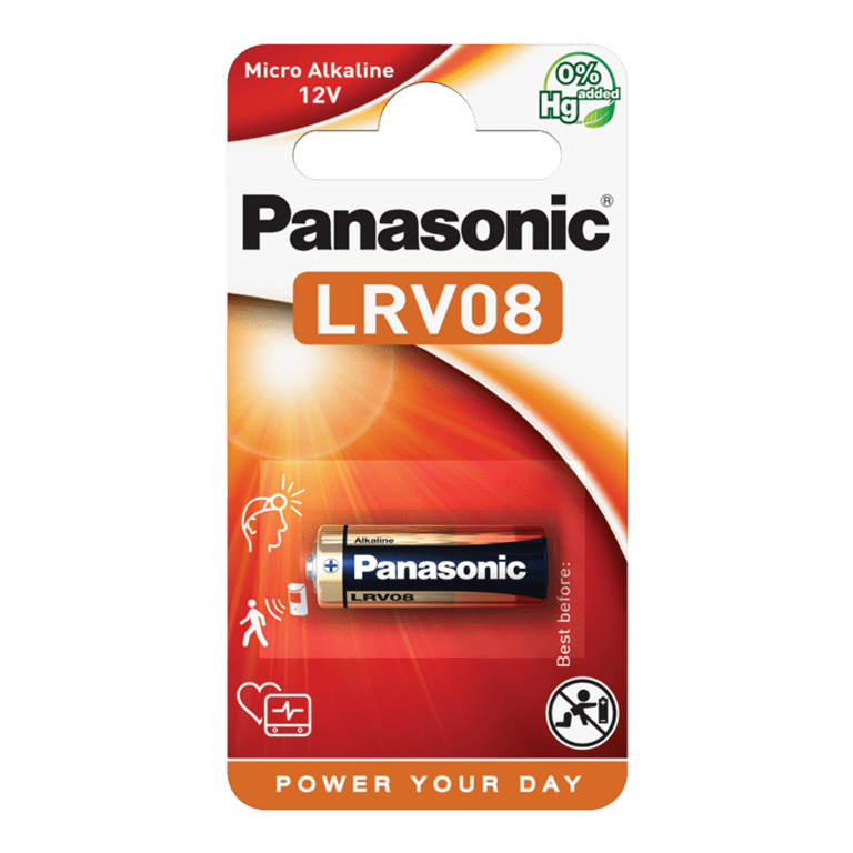 Panasonic Car Alarm Battery - Small 12 Volt Single Card 1