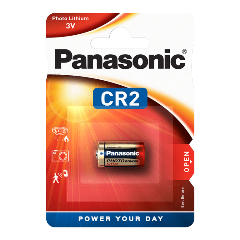 Panasonic CR2 Lithium Camera Battery - Pack of 1
