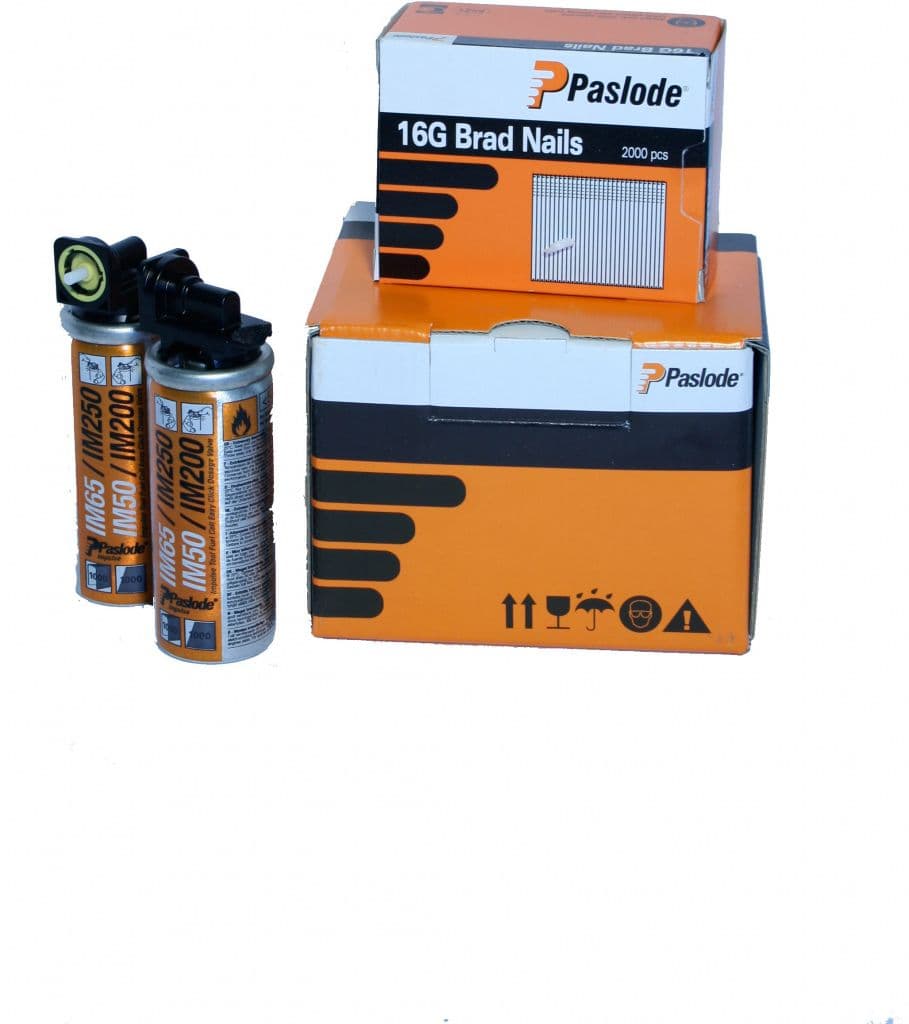 Paslode Galvanised Brads - F16 x 38mm