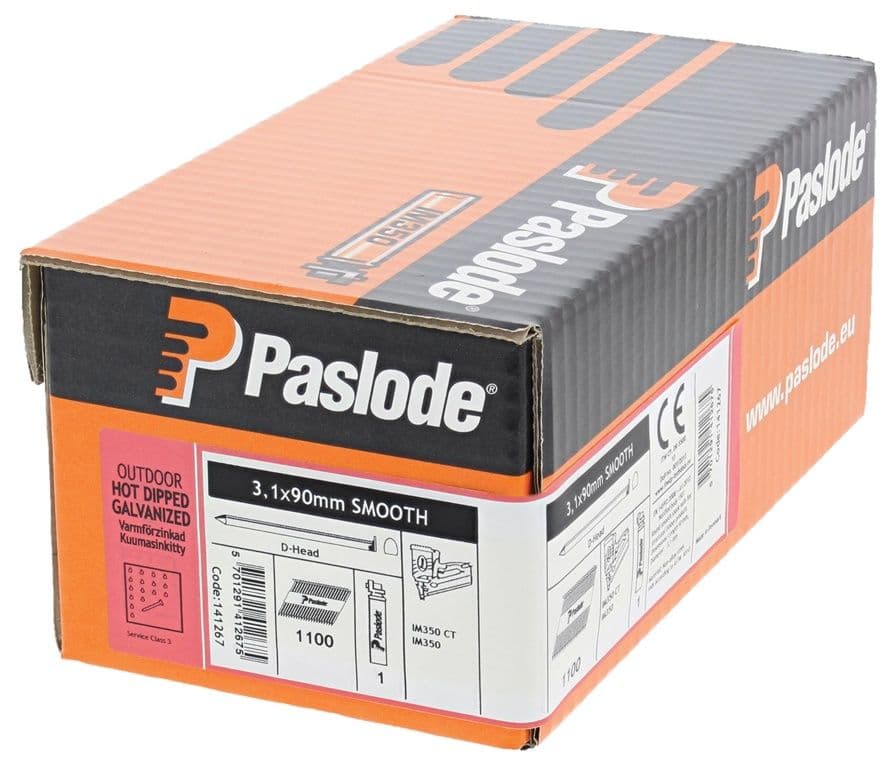 Paslode Handy Pack For IM350 Strip Nailer - Box 1100 90 X 3.1