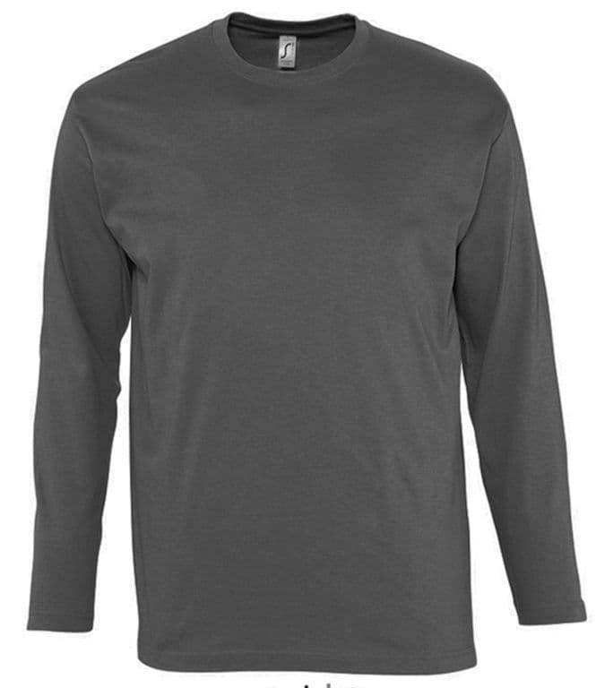 Pencarrie Long Sleeved Dark Grey T Shirt - Medium