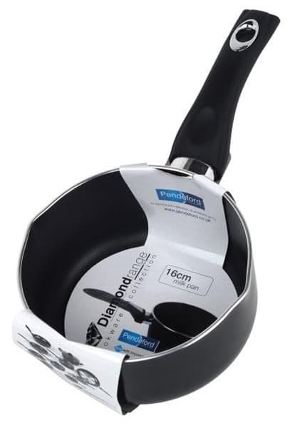 Pendeford Diamond Collection Non Stick Milk Pan - 15cm