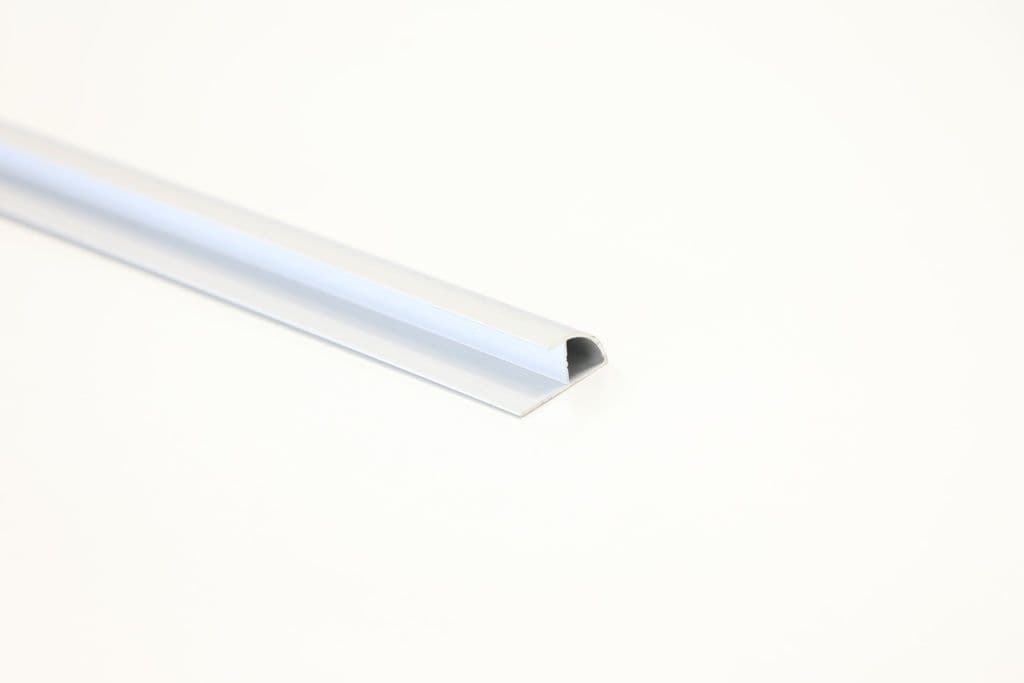 Perform Panel Quadrant End Cap - White 2450mm