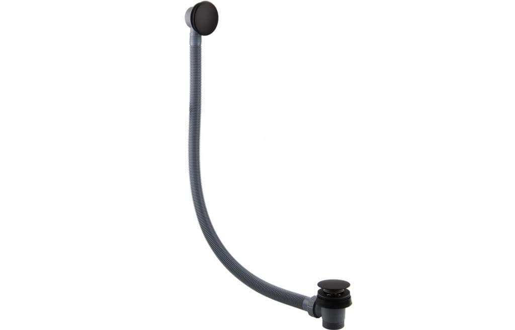 PJH Black Bath Pop Up Waste