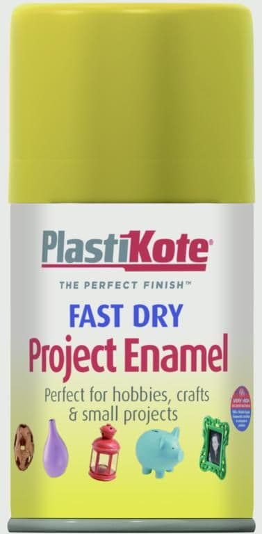 PlastiKote Fast Dry Enamel Aerosol Paint - Brass - 100ml