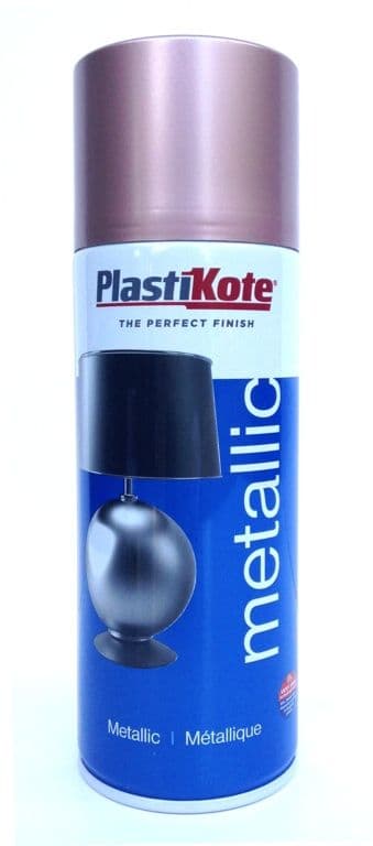 PlastiKote Metallic Paint - 400ml Rose Gold