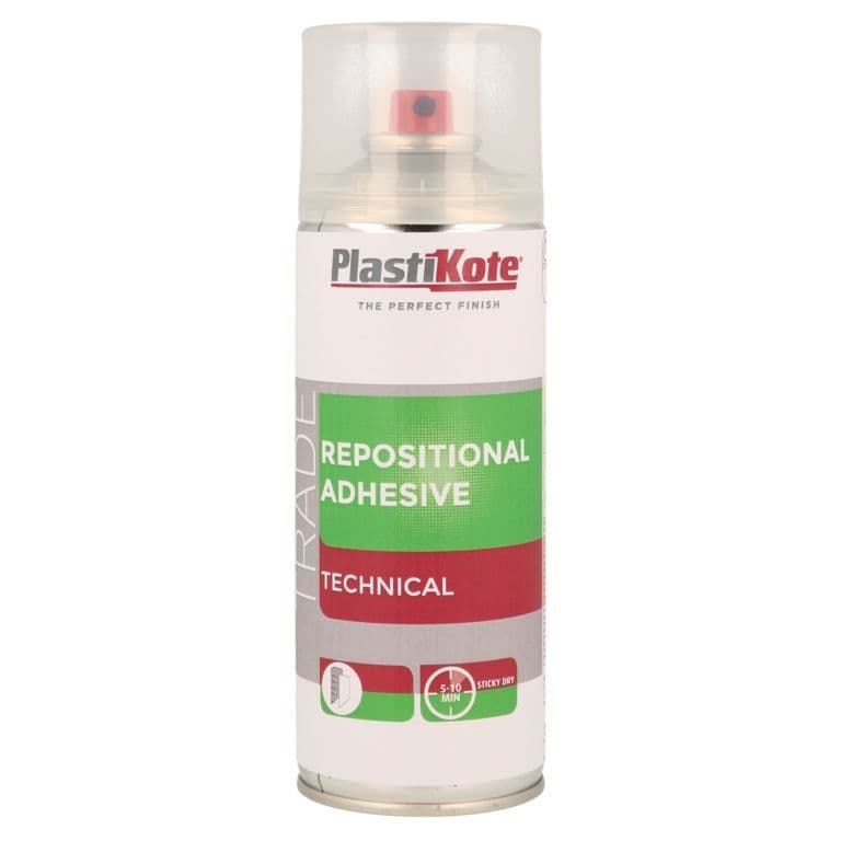 PlastiKote Repositional Adhesive Spray - 400ml
