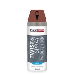 PlastiKote Twist & Spray Paint 400ml - Pantile Red