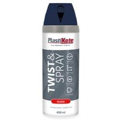 PlastiKote Twist & Spray Paint 400ml - Pottery Blue