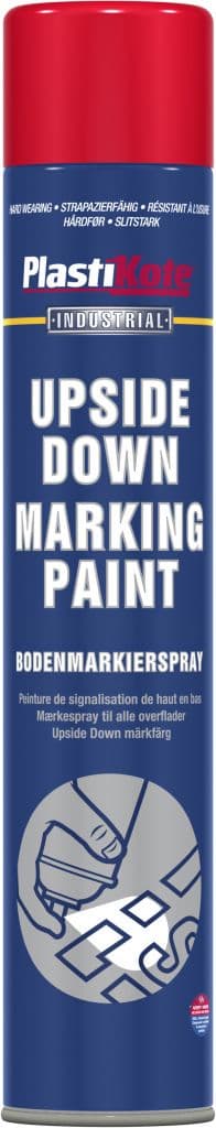 PlastiKote Upside Down Marking Paint - 750ml Red