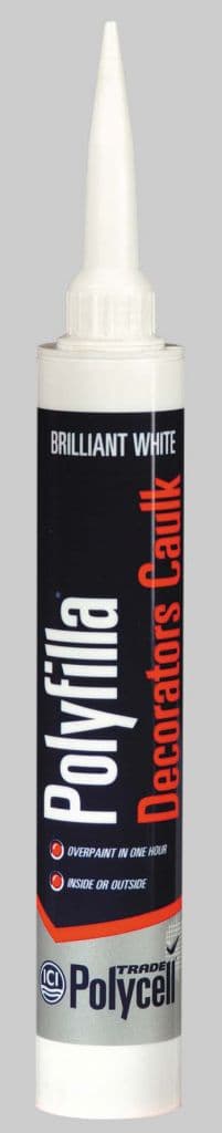 Polycell Polyfilla Decorators Caulk - Magnolia 380ml Trade Cartridge