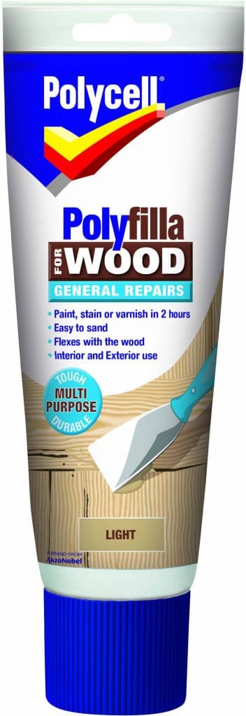 Polycell Polyfilla Wood General Repair - Light Tube 330gm