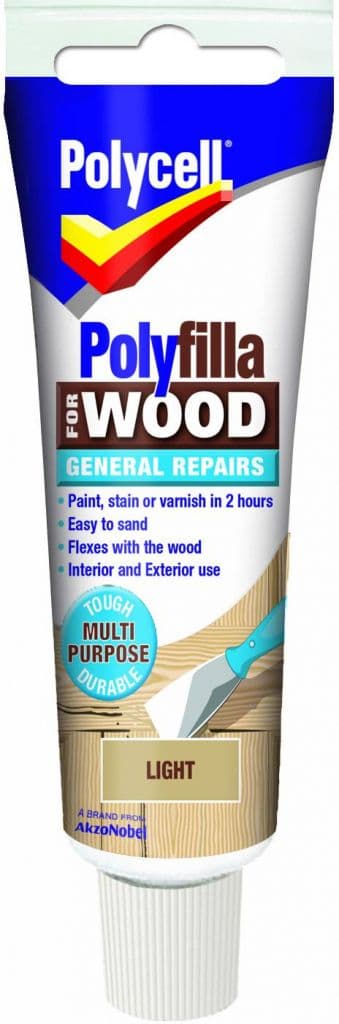 Polycell Polyfilla Wood General Repair - Light Tube 75gm